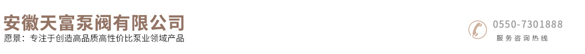 安徽天富泵閥有限公司官網(wǎng)